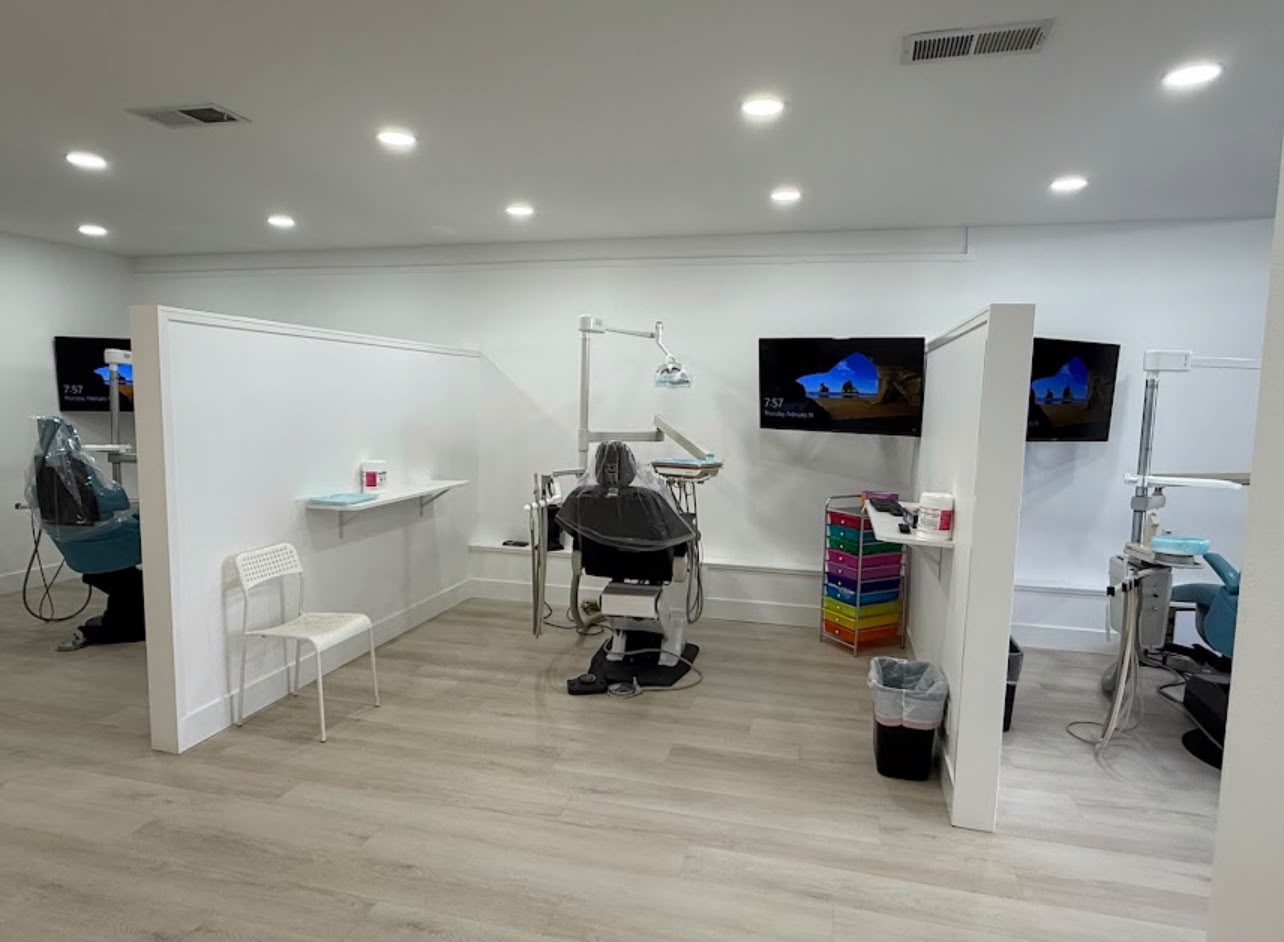 Inside the Cal Dental Bell office